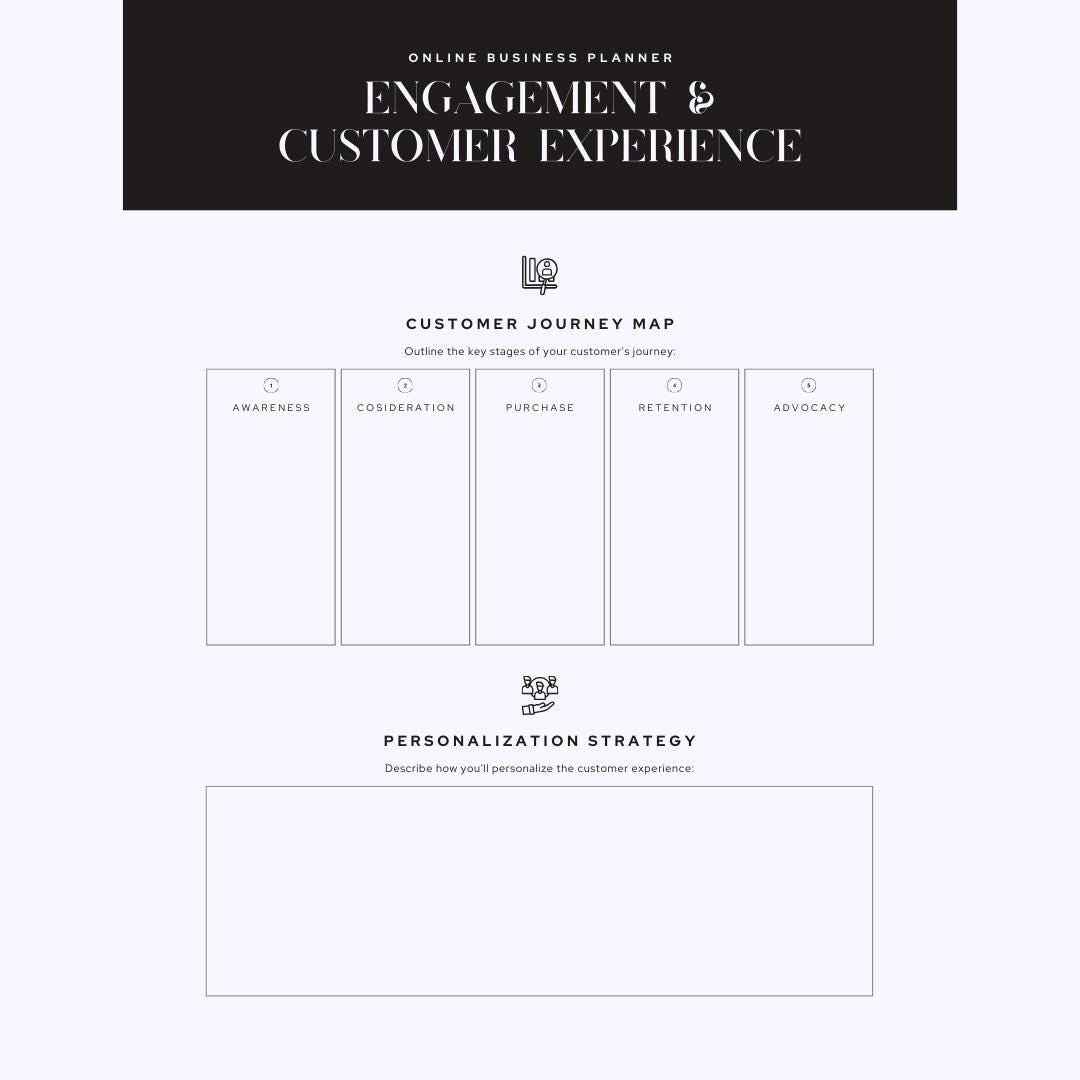 Online Business Planner 2025 | Digital Entrepreneur Strategy Guide & Startup Roadmap - Social Canvas