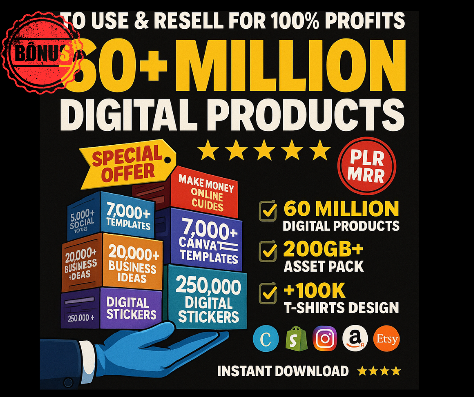 Launch Your Digital Product Empire / Marketing Course + Digital Products Bundle: The Proven Framework Used by Top Online Entrepreneurs