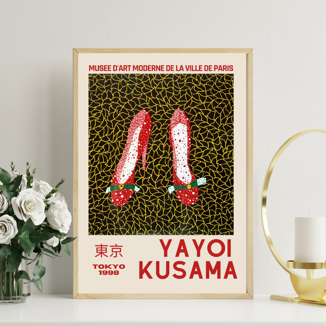 Yayoi Kusama Art Prints | 70 Printable Posters Bundle Featuring Iconic Geometric and Modern Patterns - Social Canvas