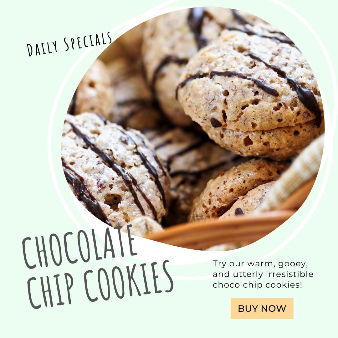 40 Bakeshop Instagram Canva Templates | Editable Social Media Graphics | Social Media Planner, Analytics Guide and 800 Faceless Videos - Social Canvas