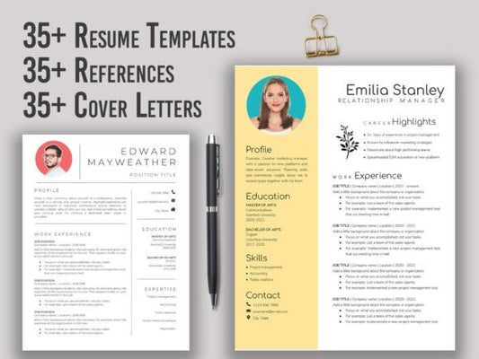 35 Google Docs CV & Resume Templates - Social Canvas