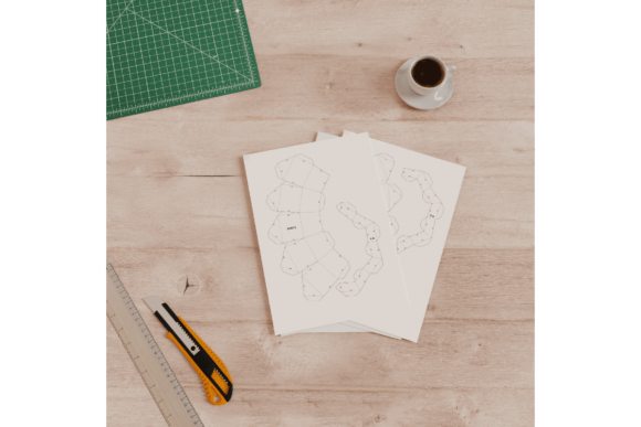 3D Papercraft Chick in Egg - Social Canvas