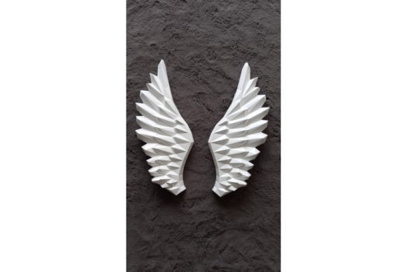 3D Papercraft Wings SVG – DIY Angel & Fairy Wing Cutting Files (MRR) - Social Canvas