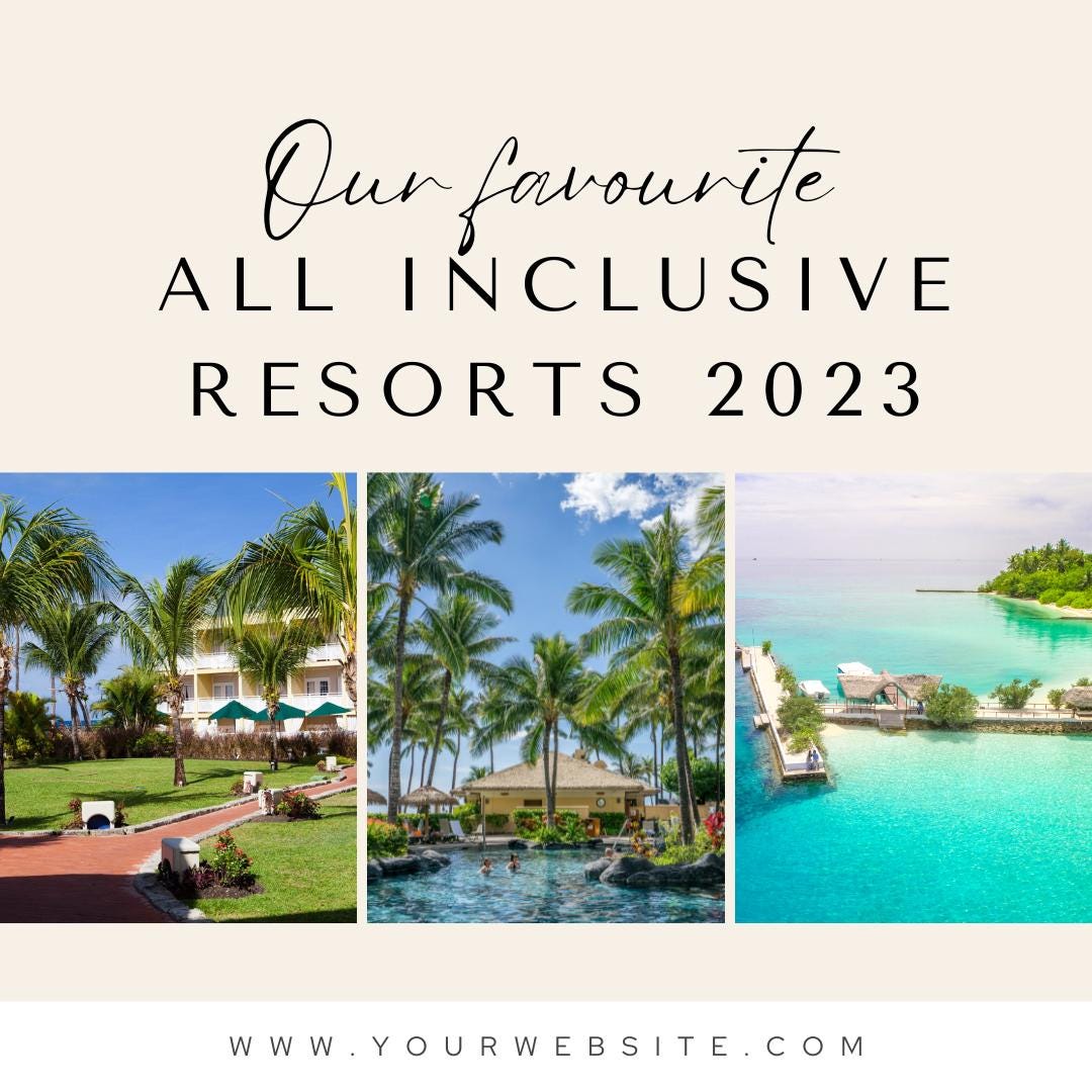 Travel Agent Social Media Canva Templates | Marketing Kit for Travel Agencies and Bloggers | Social Media Planner, Analytics Guide - Social Canvas