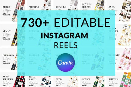 Instagram Reels & Story Templates – 730 Engaging Designs for Social Media (MRR) - Social Canvas