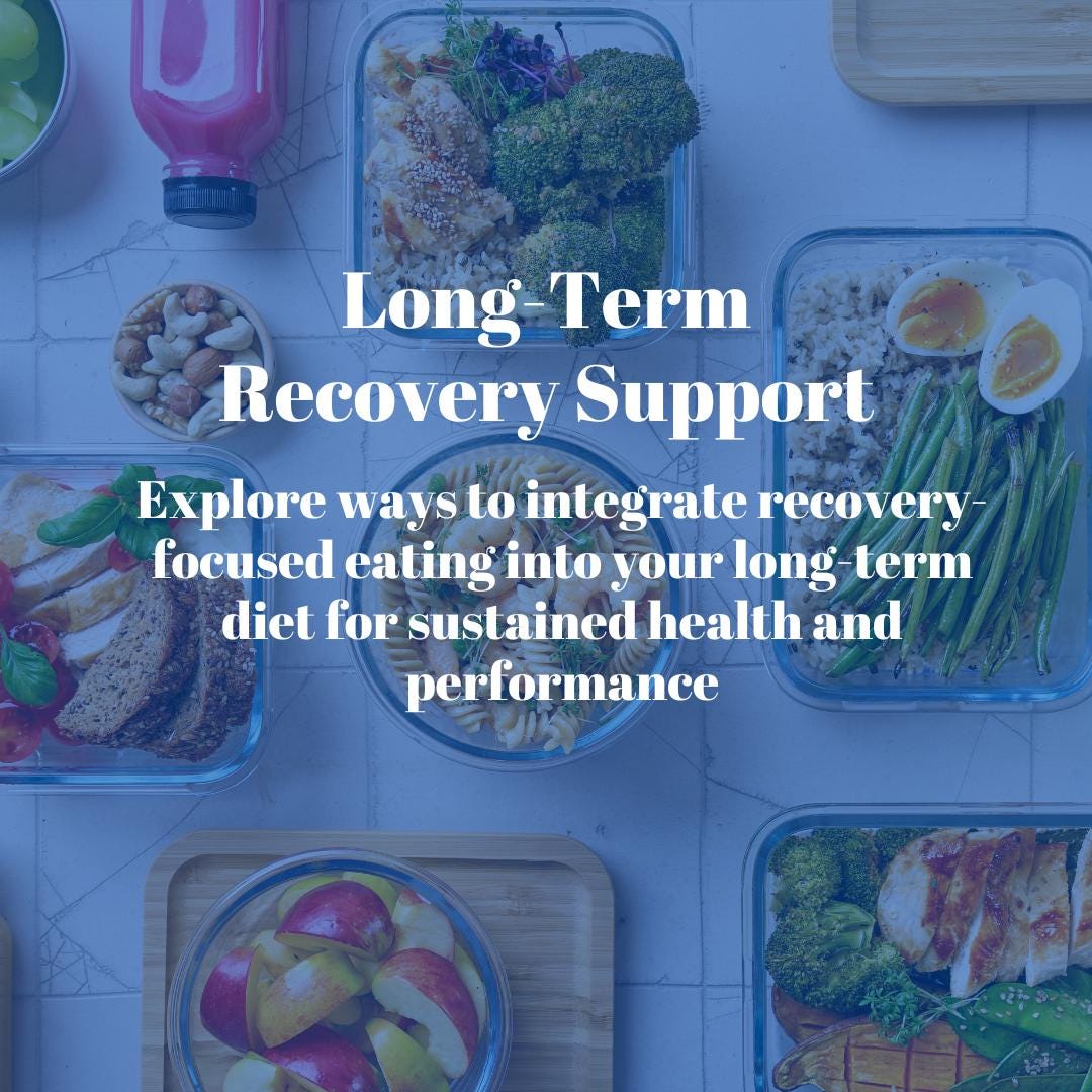 Complete Recovery Meal Guide and Planner: Nutrition Strategies for Post-Workout Healing - Social Canvas