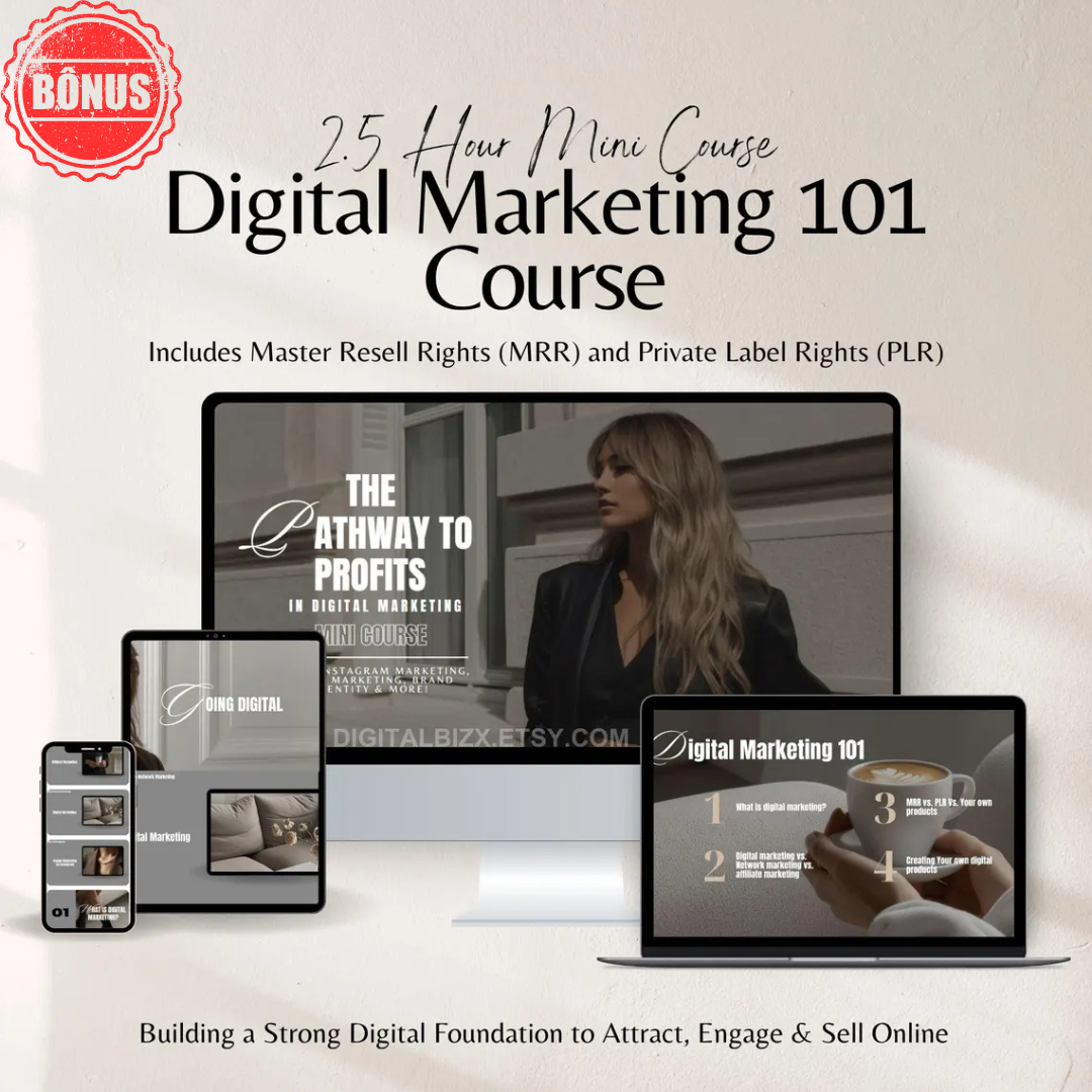 100 Digital Products + Custom Built Store **LIMITED OFFER**