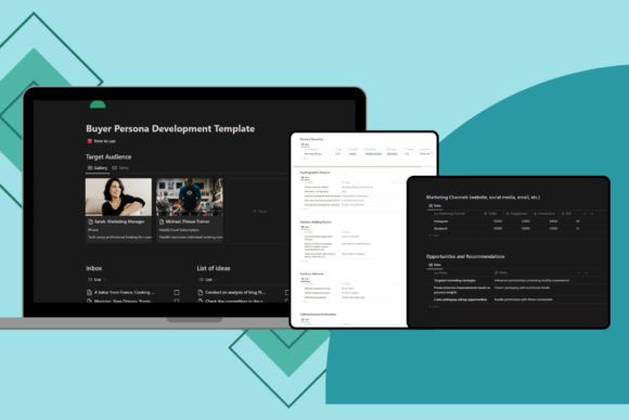 Notion Buyer Persona Template (MRR) - Social Canvas