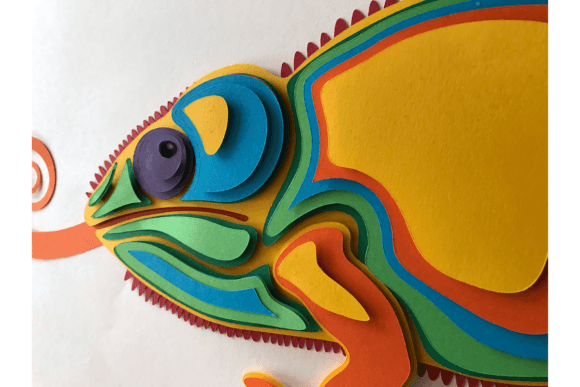 Chameleon Clipart – Colorful Reptile PNGs for Crafts & Digital Designs (MRR) - Social Canvas