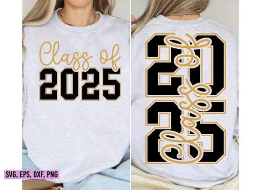 Graduation 2025 SVG Cut File (MRR) - Social Canvas