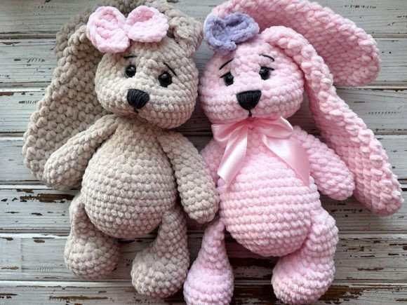 Crochet Pattern Softy Bunny Toy PDF (MRR) - Social Canvas