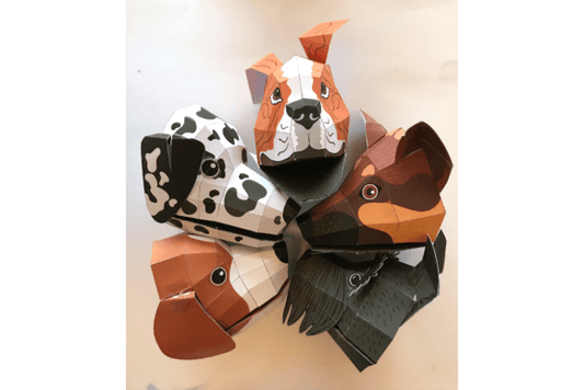 Dog Puppet Templates – Fun DIY Printable & SVG Cutting Files (MRR) - Social Canvas