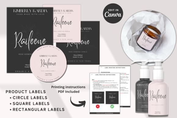 Online Business Branding Kit – Editable Canva Templates for Entrepreneurs & Small Businesses - Social Canvas