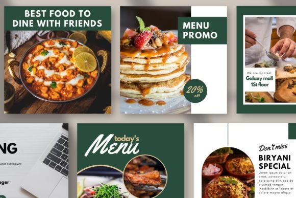 Restaurant Food Social Media Post - Social Canvas