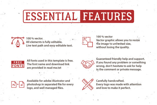 Vintage Logo Templates – Editable Retro & Classic Branding