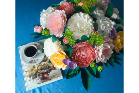 Virtues Foliage Flower Bouquet - Social Canvas