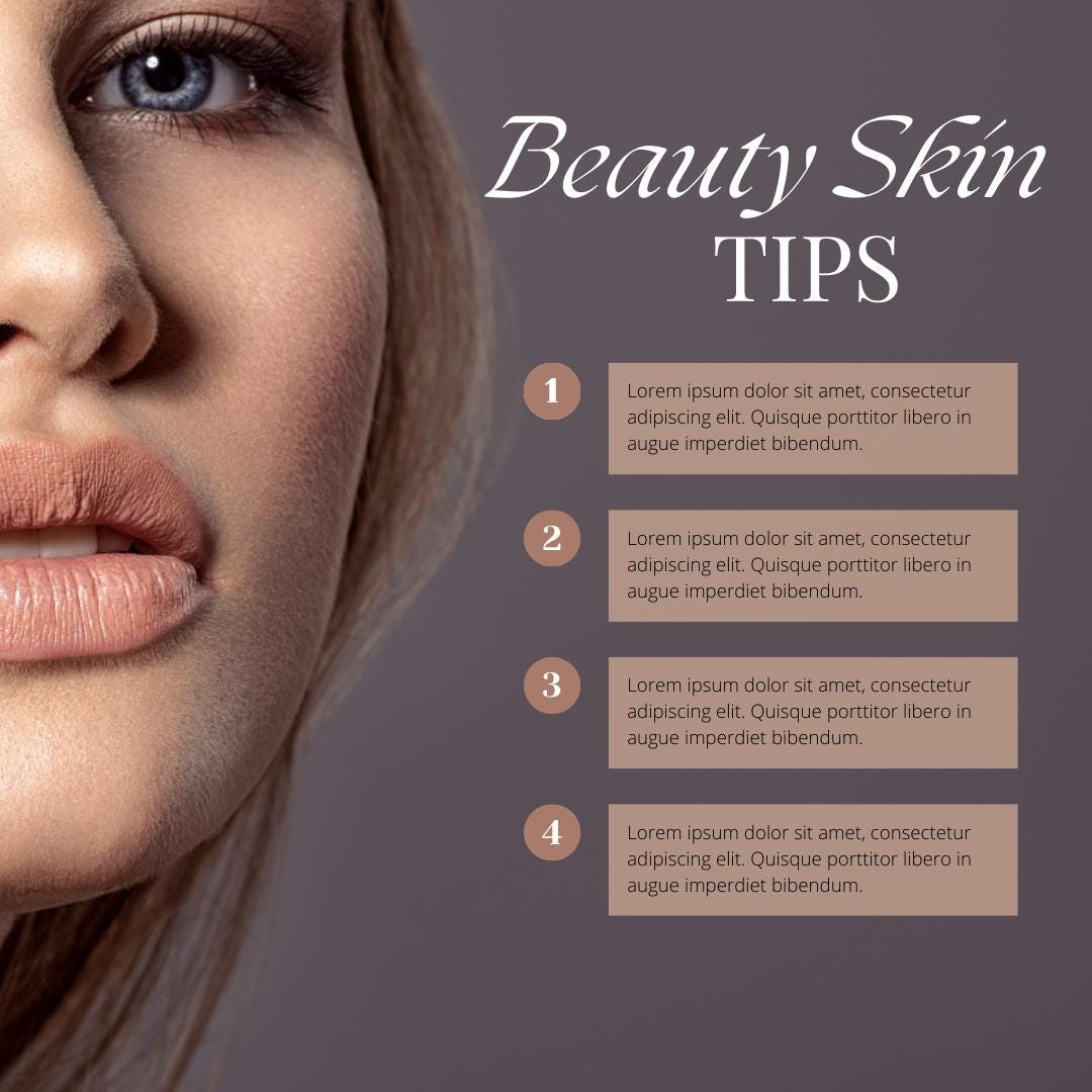 Skincare Instagram and Stories | Beauty | Aesthetic Skin Care Graphics |Social Media Planner, Analytics Guide | 800 Faceless Videos - Social Canvas