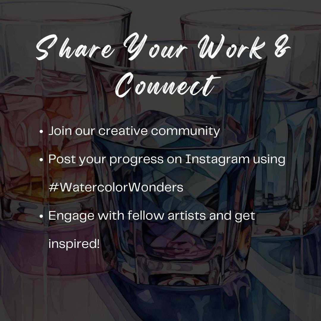 30-Day Watercolor Wonders Challenge – Unlock Your Artistic Potential! - Social Canvas