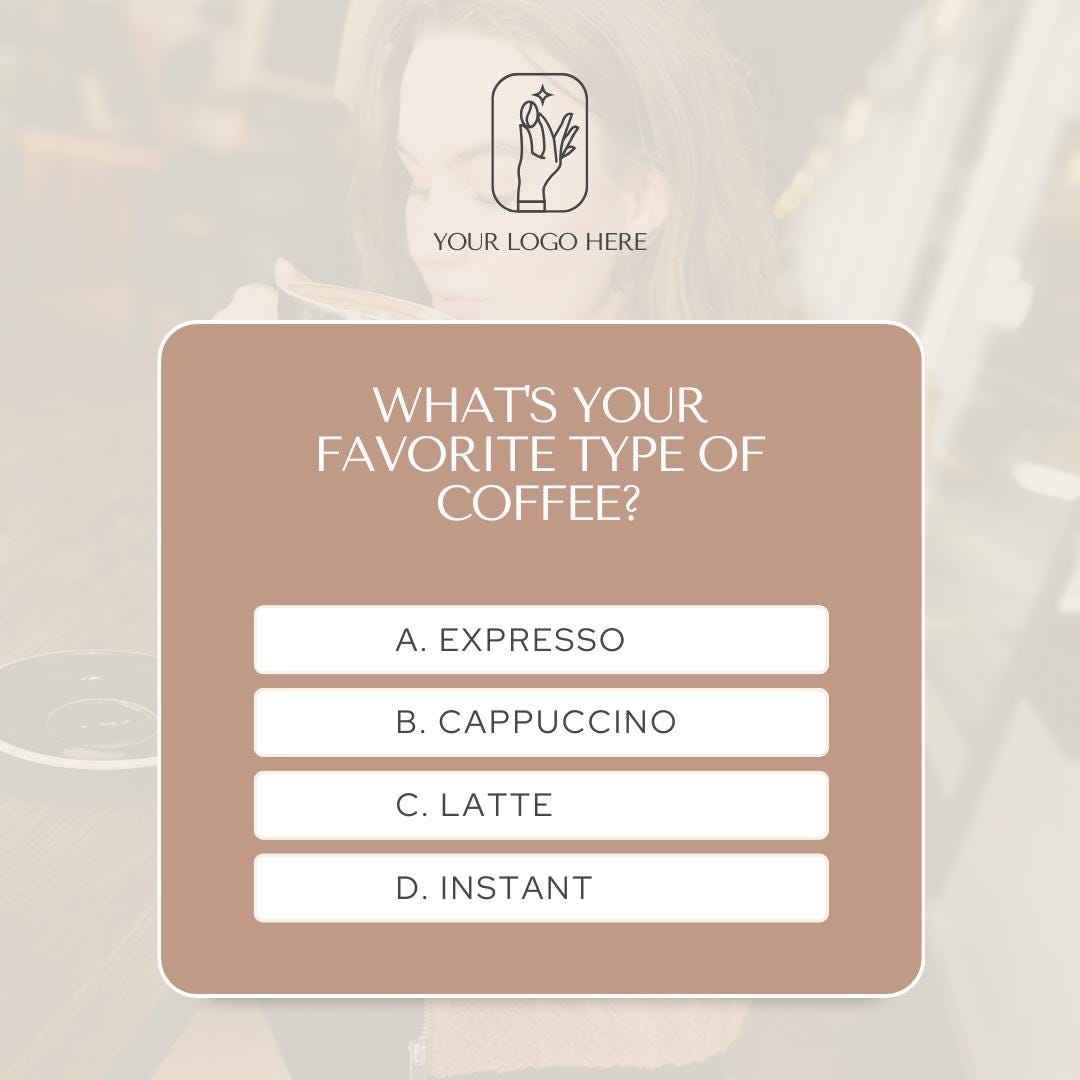 Coffee Shop Social Media Canva Templates | Café and Barista Marketing Kit | Social Media Planner, Analytics Guide - Social Canvas