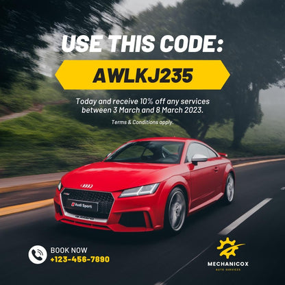 15 Mechanic Social Media Canva Templates | Social Media Planner and Analytics Guide | Canva Template Bundle | Editable Social Media Graphics - Social Canvas