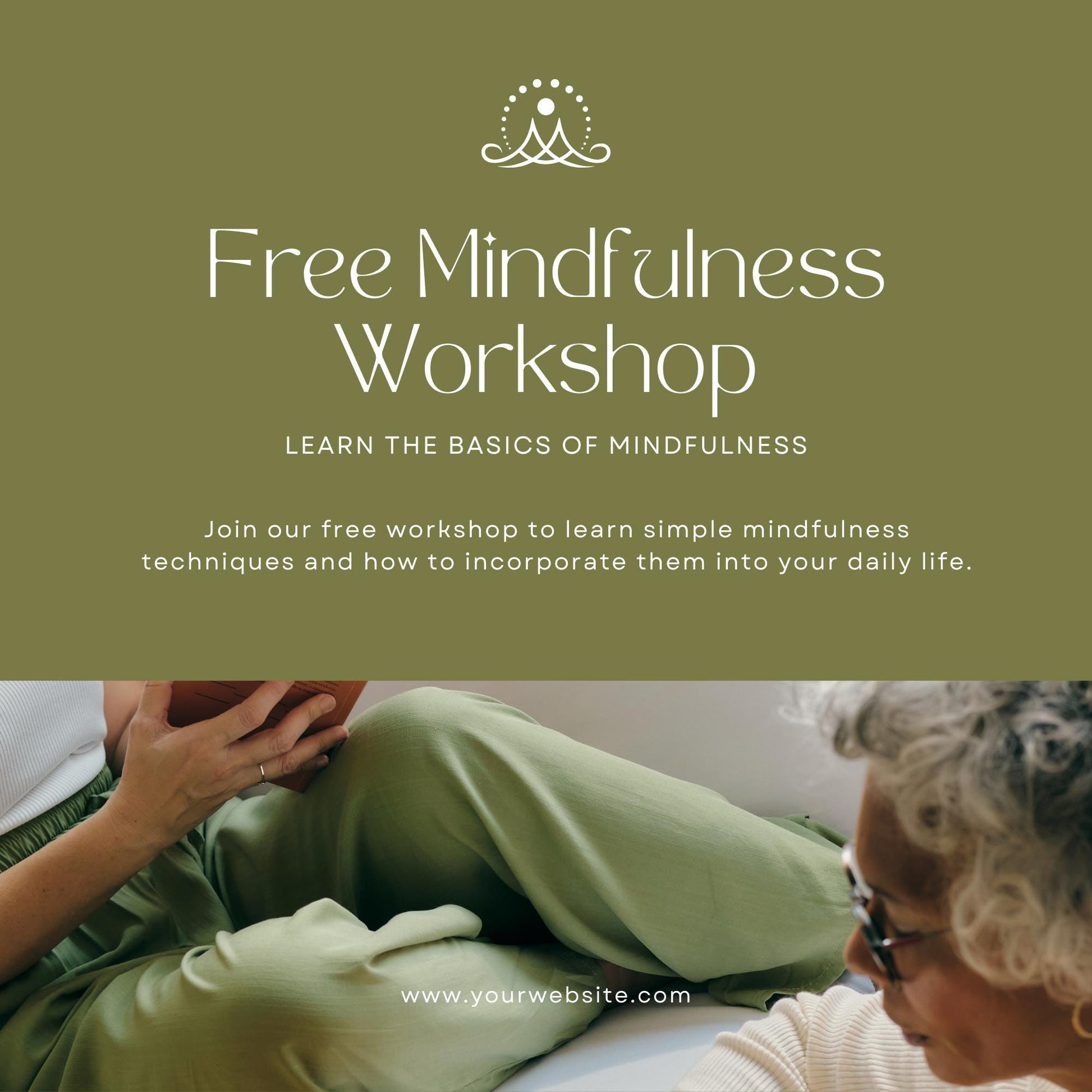 30 Mindfulness Coach Social Media Templates | Editable Canva Templates | Meditation, Self-Care & Wellness Instagram Posts | Instant Download - Social Canvas