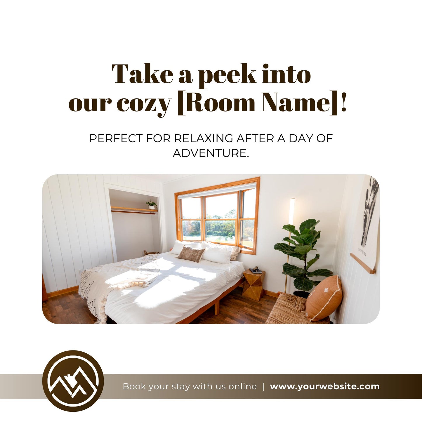 24 Vacation Rental Social Media Templates | Editable Canva Templates | Airbnb, Travel, and Hospitality Marketing | Instant Download - Social Canvas