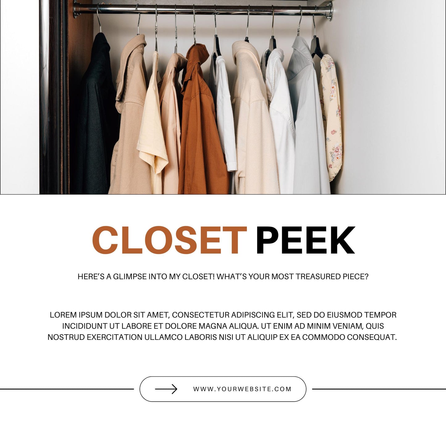 30 Fashion Instagram Post Templates | Outfit Inspo, Hauls & Trendy | Social Media Planner, Analytics Guide and 800 Faceless Videos - Social Canvas