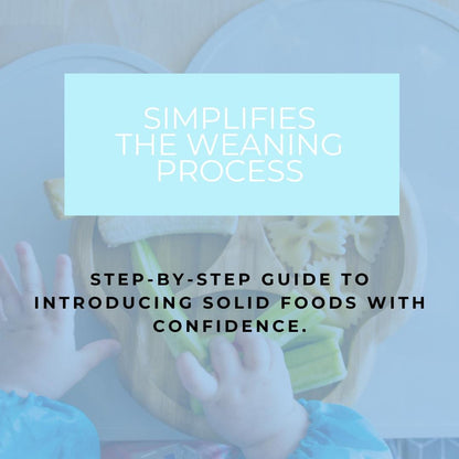 Baby-Led Weaning Planner Canva Editable | Digital Guide for First Foods, Meal Planning & Baby Nutrition | Free Letters to Baby Gift - Social Canvas