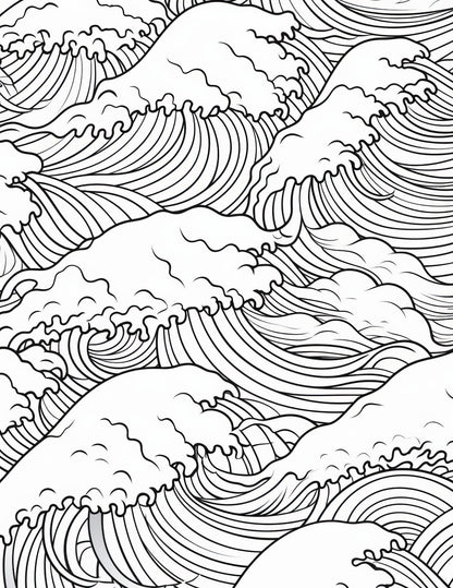 Minimalist Boho Coloring Book | 25-Page Canva Template with Bohemian Designs | Relaxing, Modern, and Aesthetic Coloring Pages - Social Canvas