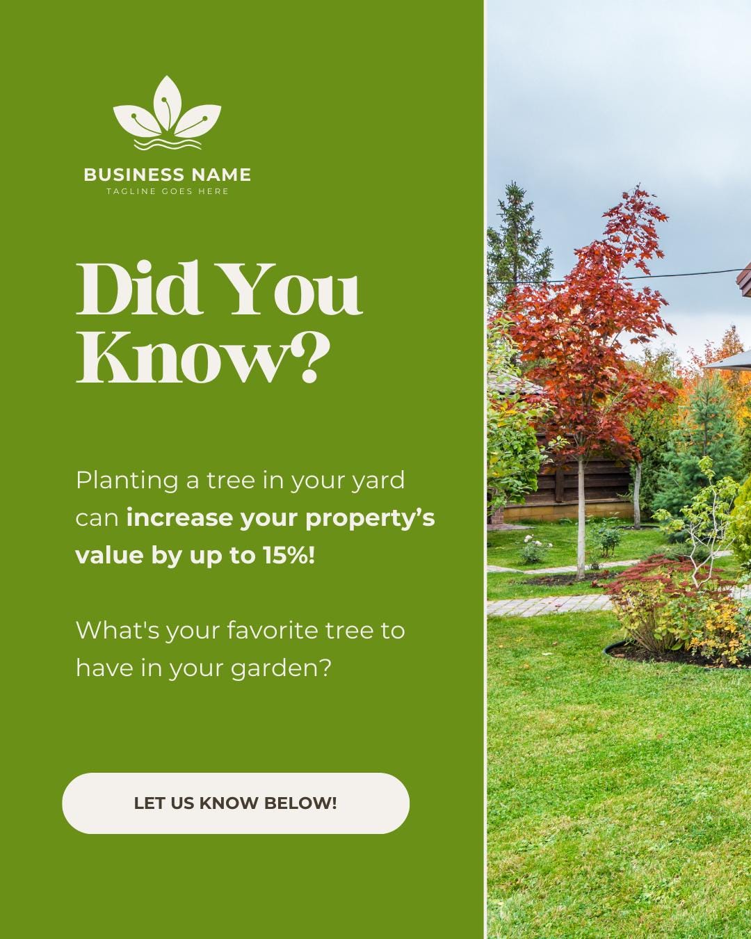 Landscaping Social Media Template Bundle | Canva Lawn Care & Gardening Marketing Kit | Landscape Business Instagram and Facebook Templates - Social Canvas