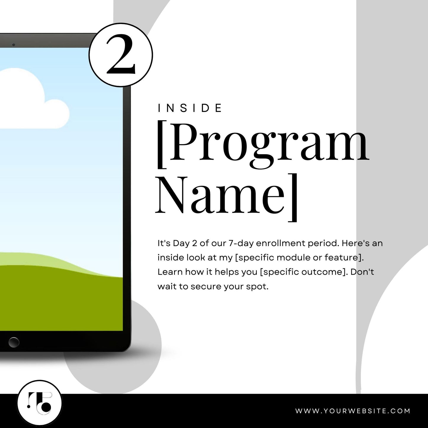9 Instagram Countdown Templates | Editable Canva Templates | Social Media Launch, Webinar & Program Promotion | Instant Download - Social Canvas
