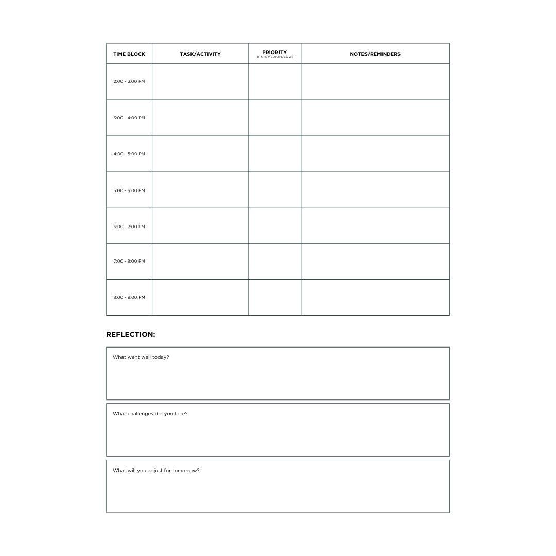 ADHD & Executive Functioning Canva Worksheets | Digital Planner for Focus, Organization and Productivity | ADHD Support PDF - Social Canvas