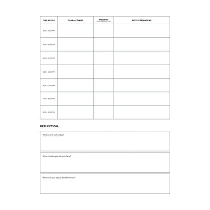 ADHD & Executive Functioning Canva Worksheets | Digital Planner for Focus, Organization and Productivity | ADHD Support PDF - Social Canvas