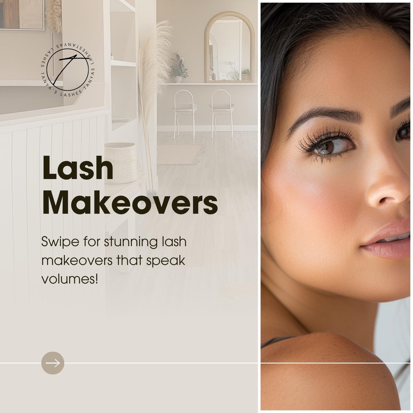 Lash Instagram Carousel Canva Templates | Lash Tech Marketing & Beauty Social Media Kit - Social Canvas