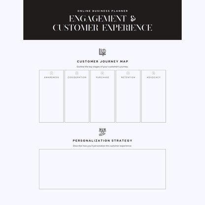 Online Business Planner 2025 | Digital Entrepreneur Strategy Guide & Startup Roadmap - Social Canvas