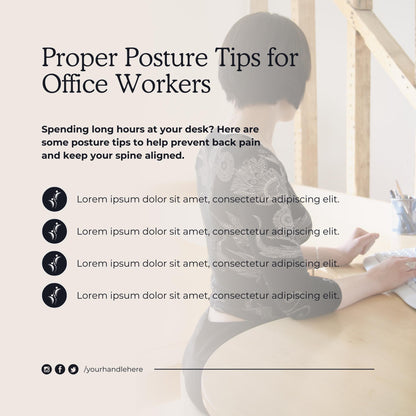 60 Chiropractor Social Media Templates | Editable Canva Templates | Chiropractic Care, Wellness and Health Marketing | Instant Download - Social Canvas