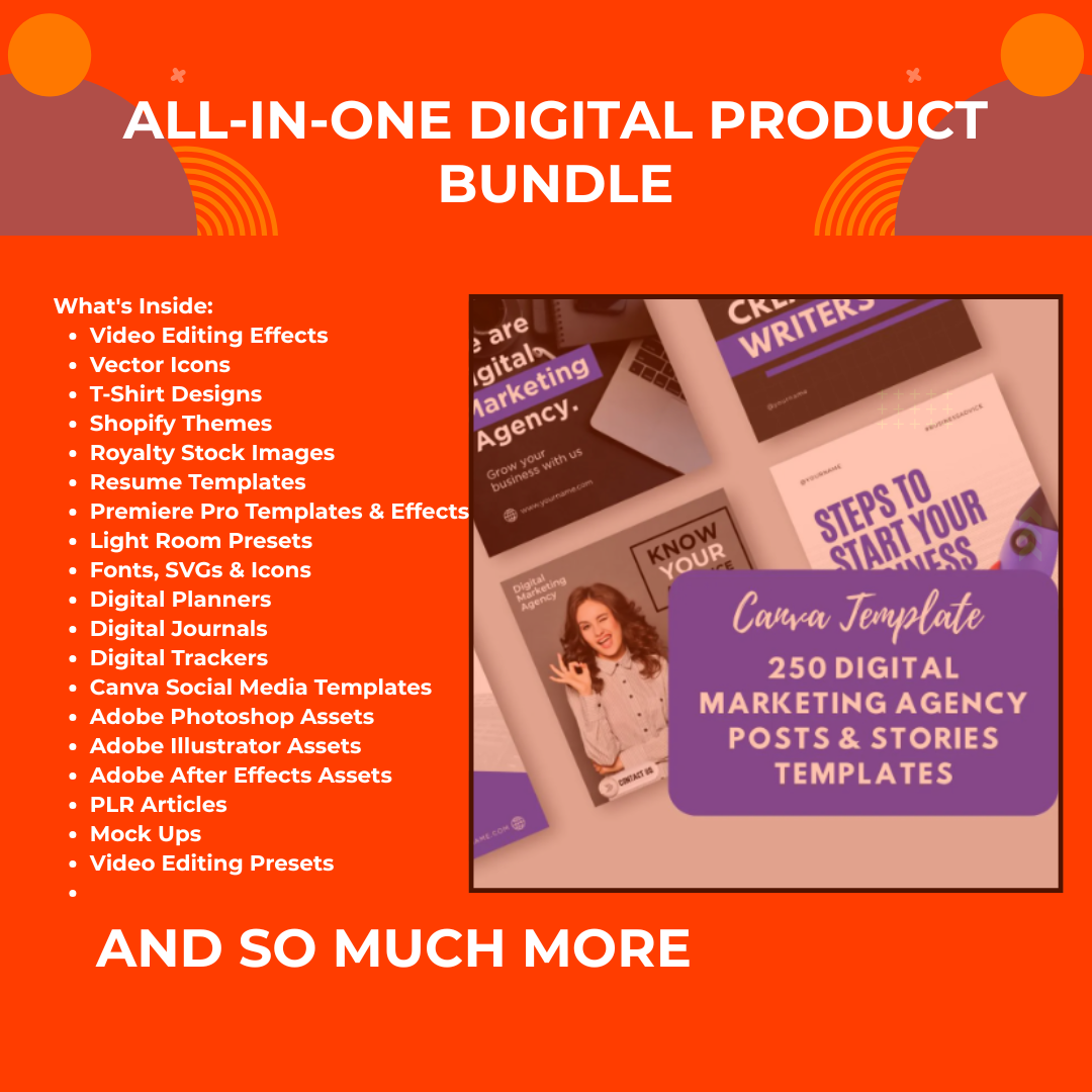 Start Earning Today: Massive DFY Digital Product Bundle with Full Resell Rights (PLR + MRR)