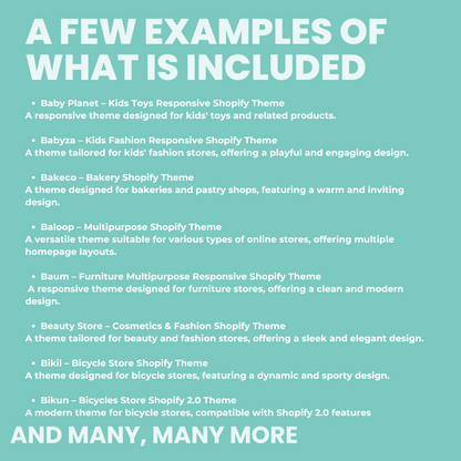 Ultimate Shopify Theme Collection – 250 Resellable eCommerce Templates