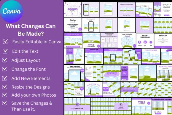 135 Editable Etsy Mockups (Canva Template Bundle) (MRR) - Social Canvas