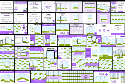 135 Editable Etsy Mockups (Canva Template Bundle) (MRR) - Social Canvas