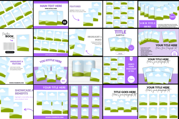 135 Editable Etsy Mockups (Canva Template Bundle) (MRR) - Social Canvas