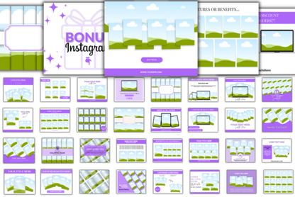 135 Editable Etsy Mockups (Canva Template Bundle) (MRR) - Social Canvas