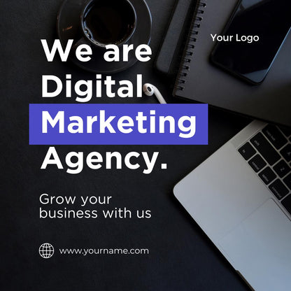 250 Digital Marketing Agency Posts & Stories Canva Templates | Social Media Planner, Analytics Guide and 800 Faceless Videos - Social Canvas