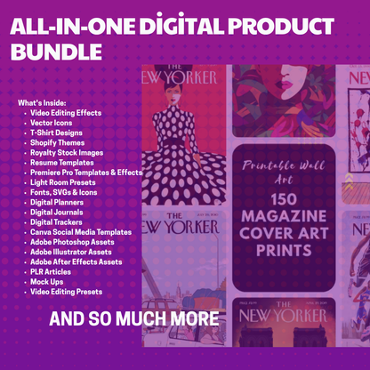 Millions Of Done For You Digital Products with PLR & MRR – Instant Download to Create, Customize & Resell