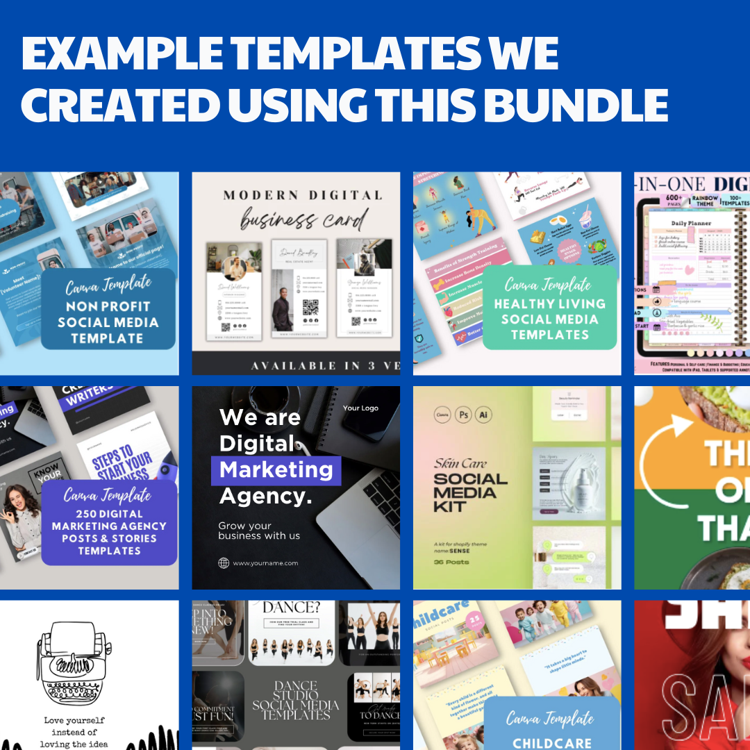 Massive DFY Digital Products Vault – Millions of PLR/MRR Files to Build & Sell Instantly - Social Canvas