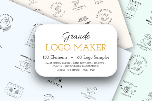 150+ High-Quality Logo Elements & Icons