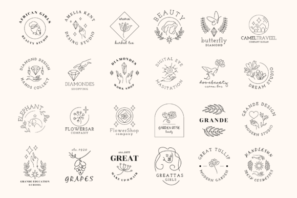 150+ High-Quality Logo Elements & Icons