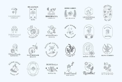 150+ High-Quality Logo Elements & Icons