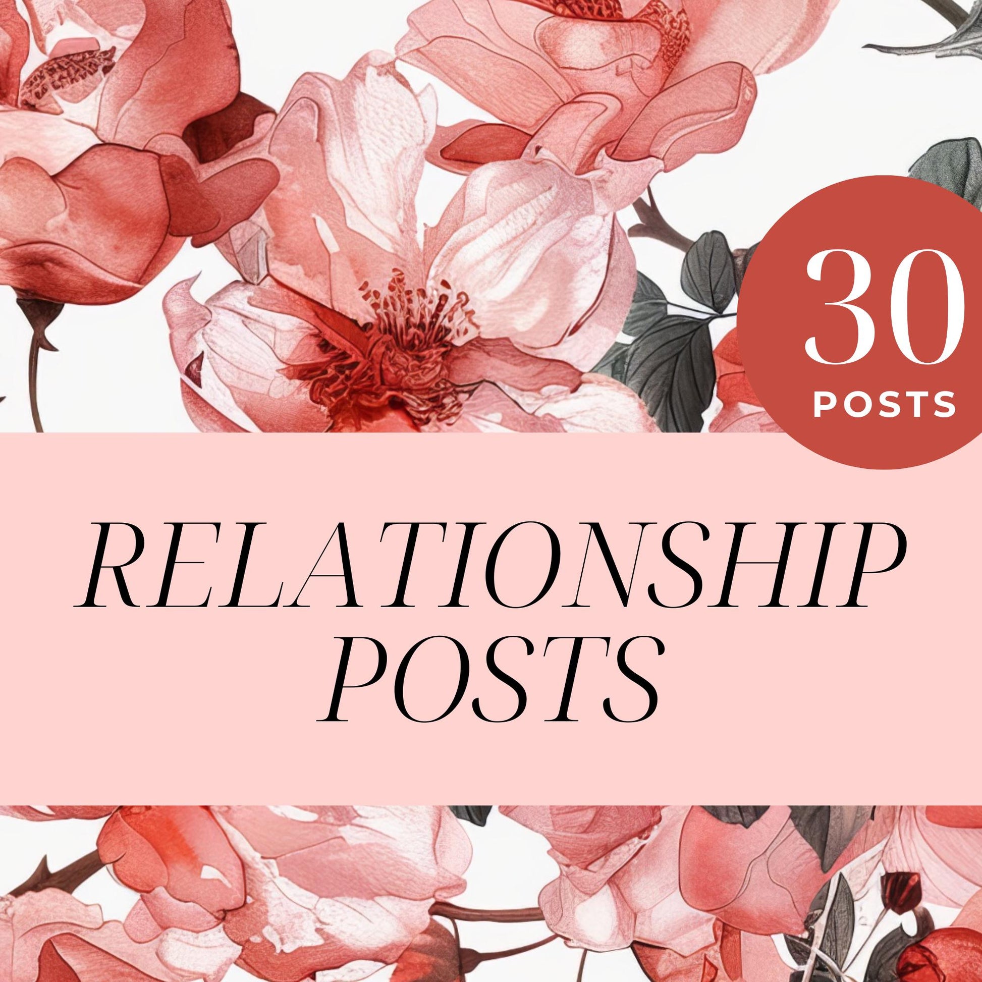 Relationship Social Media Canva Templates | Coaching & Self-Help Instagram Posts - Social Canvas