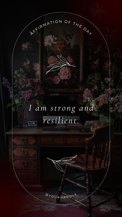 200 Mental Health Affirmation Stories Canva Templates | Aesthetic Mindfulness & Self-Care Instagram Kit - Social Canvas